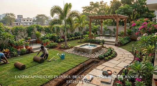 Landscaping Cost in India: Pricing Factors, Budget Range & Estimation Guide (2026)