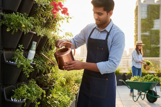 How to Maintain a Vertical Garden: Watering, Fertilizing & Seasonal Care